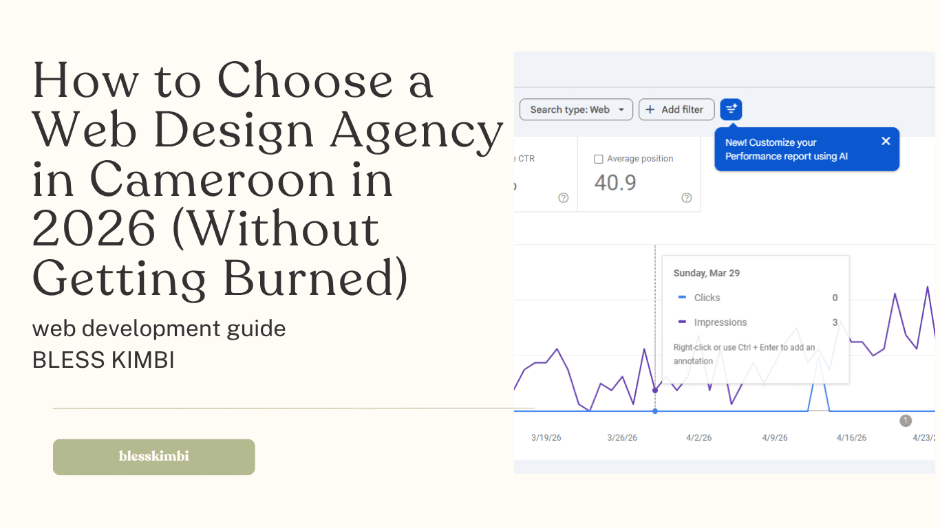 How to Choose the Best Web Designer in Cameroon