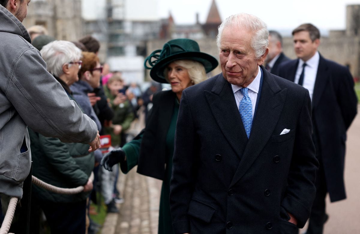 VIDEO |  King Charles III reappears at a public event after announcing that he has cancer |  Videos