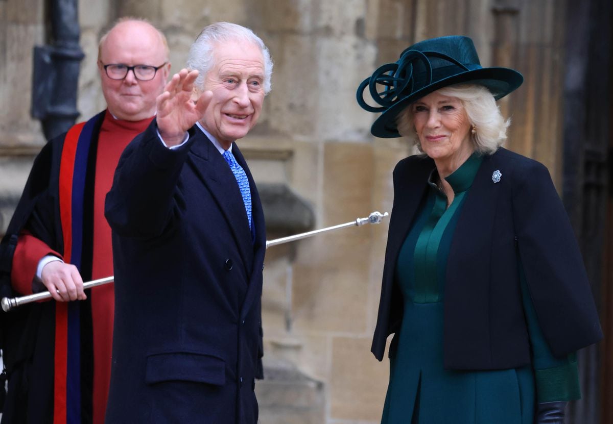 King Charles III reappears in public at the Easter Sunday mass |  International