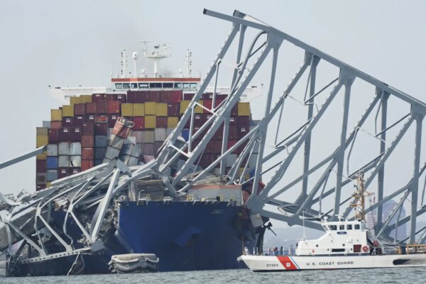 Freighter crashes and demolishes Baltimore's largest bridge: missing workers declared dead