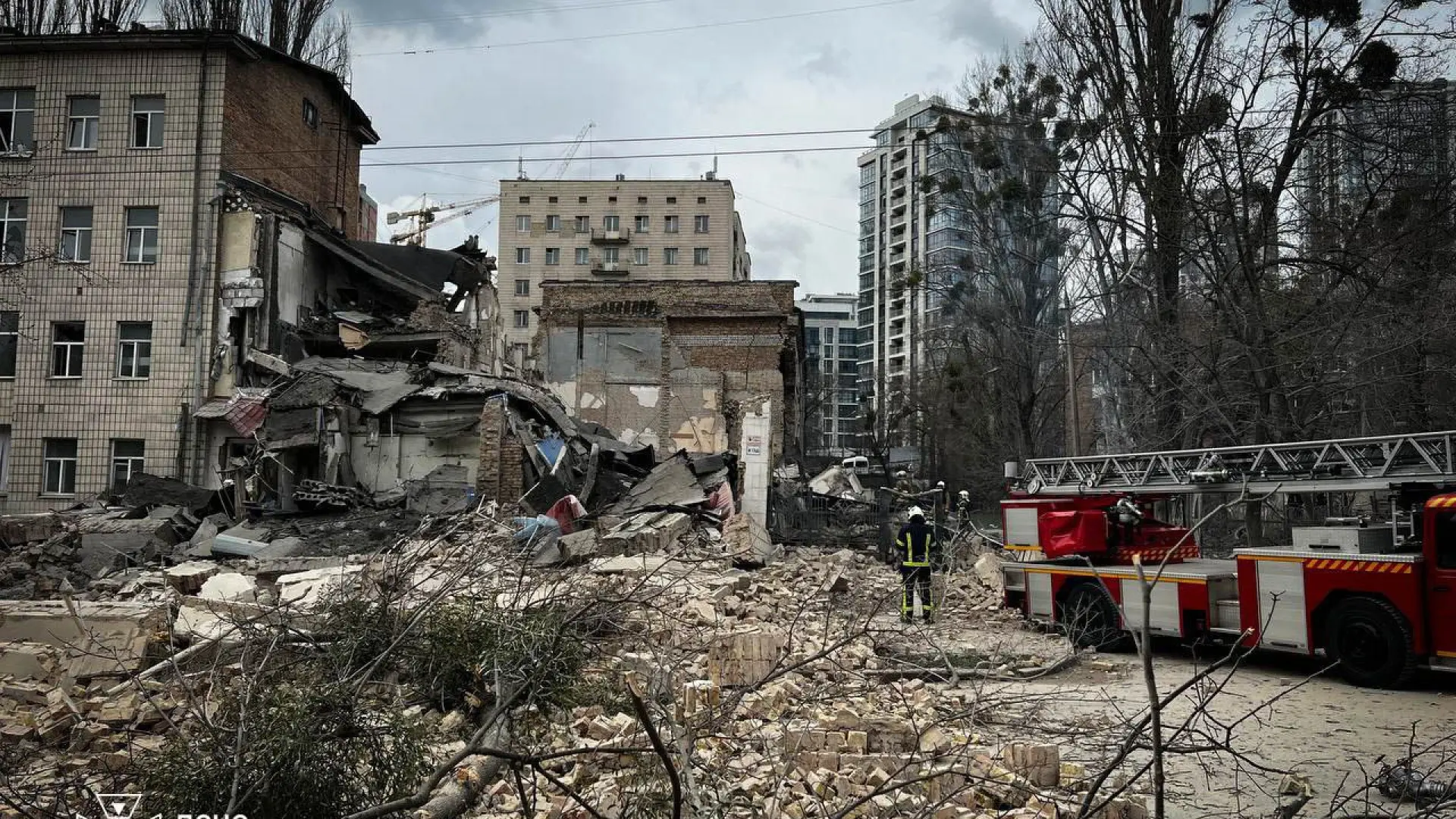 Russia once again sows terror in kyiv with a new missile attack against the Ukrainian capital