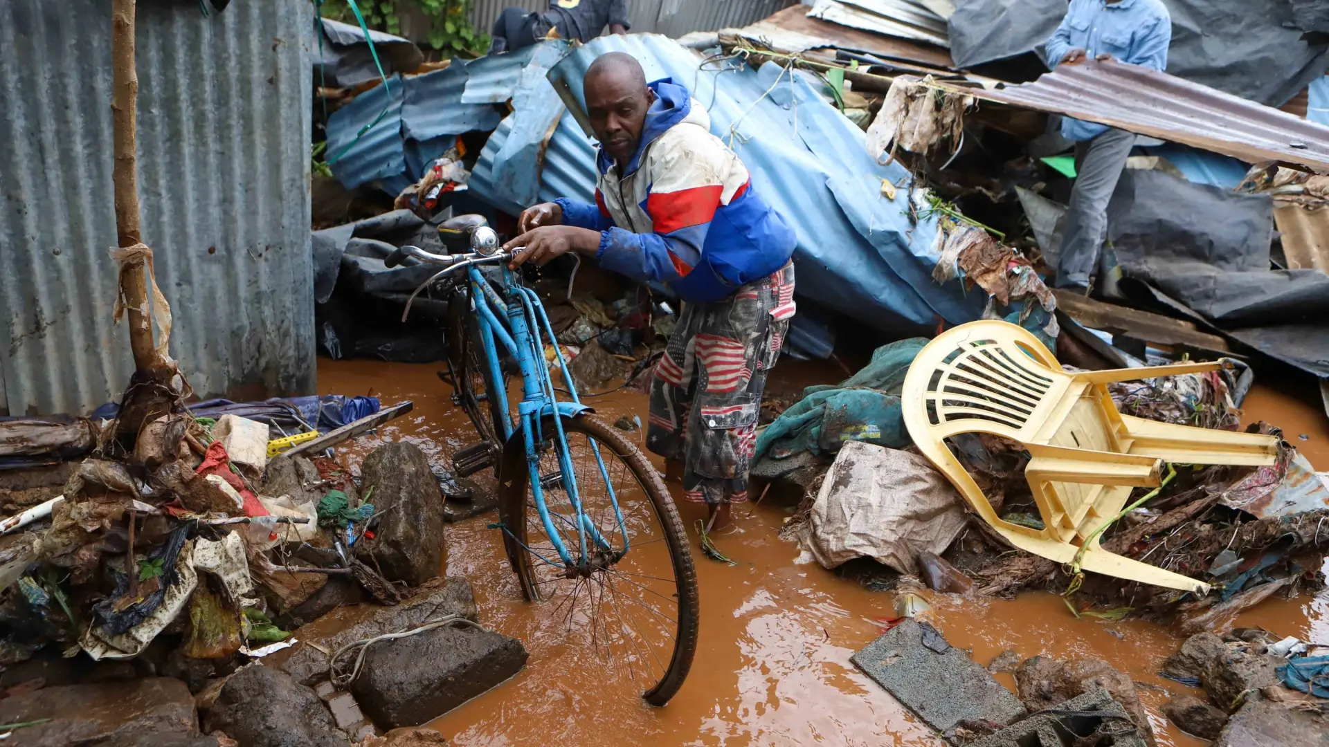 At least 42 dead and several missing in Kenya when a dam burst due to torrential rains