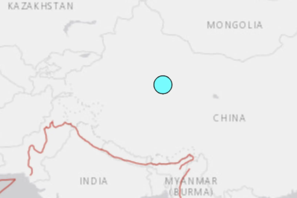 A 5.5 magnitude earthquake in China shakes the northwest of the country without causing damage