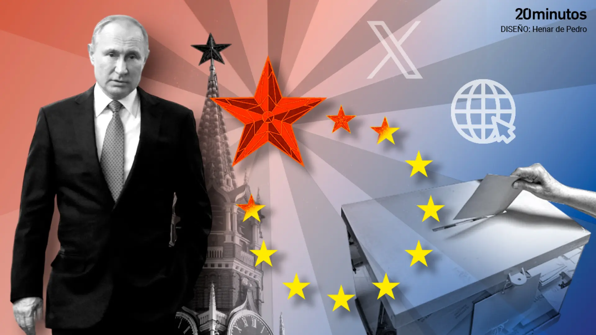 Putin's shadow on 9J |  The EU is working overtime to combat Russian interference two months before the European elections