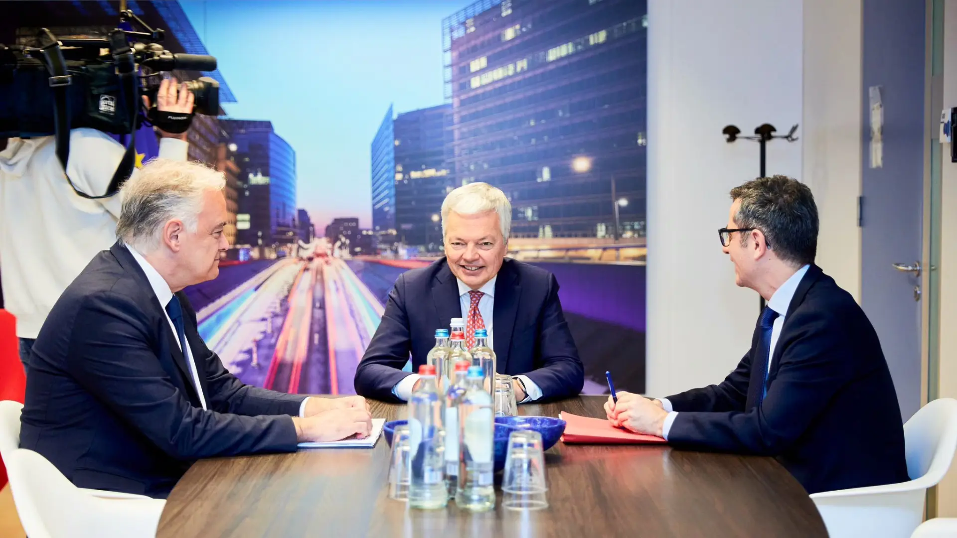 Reynders launches a dose of optimism about the renewal of the CGPJ: "We are very close to the agreement, the only thing missing is when"