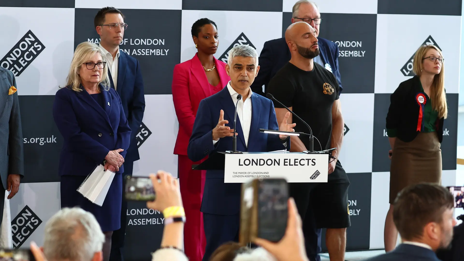 Sadiq Khan wins re-election as London mayor and underpins victory in local elections