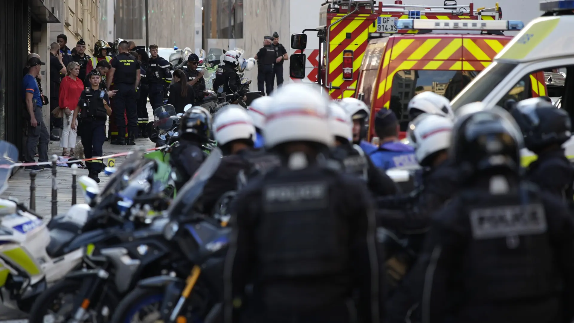 Police officer injured in knife attack on Champs-Elysees in Paris