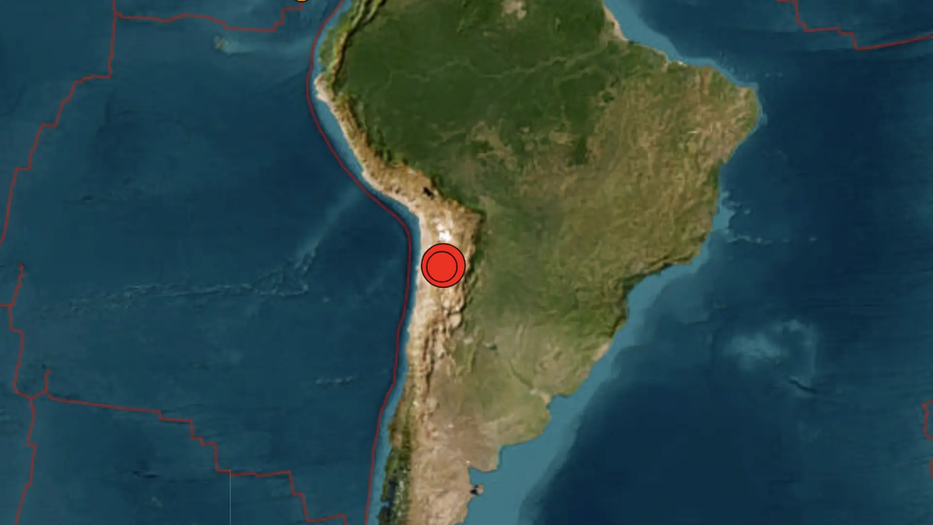 A 7.1 magnitude earthquake shakes the southern tip of Peru