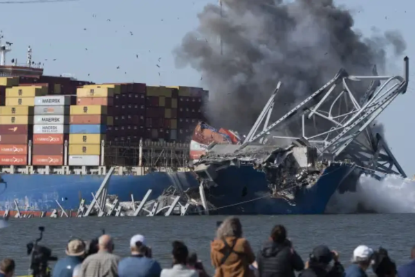 The owners of the ship that crashed in Baltimore agree to pay about 102 million for damages