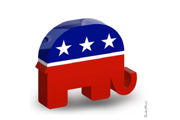 What the elephant symbol of the United States Republican Party means