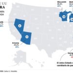 Seven states that are worth a seat in the White House: Harris and Trump play it out in the 'swing states'