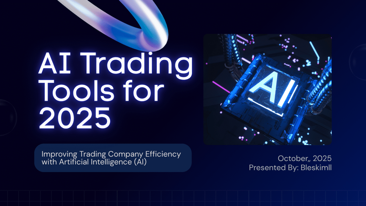 Top AI Tools for Traders in 2025 AI Tools for Traders