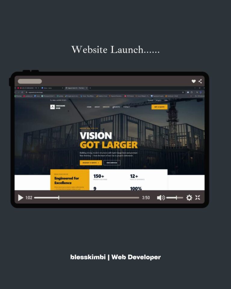 affordable web developer in Cameroon for small business